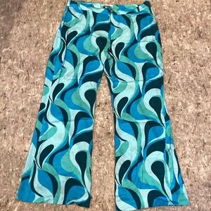 Zara colorful silky pants